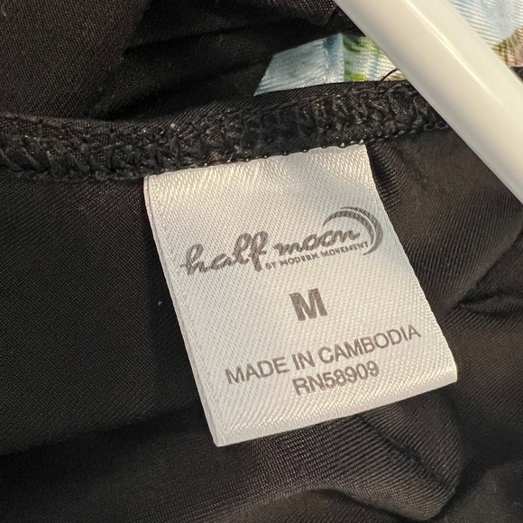 FINAL PRICE Half Moon Black Maxi Dress - Picture 4 of 5